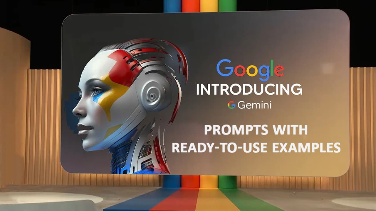Google Gemini Prompts With Ready-to-Use Examples