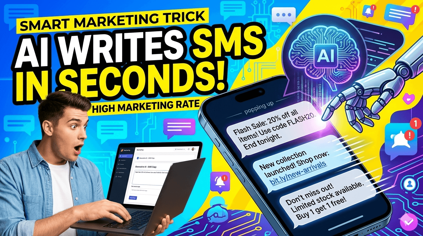 How to Use Generative AI to Write SMS Copy in Seconds
