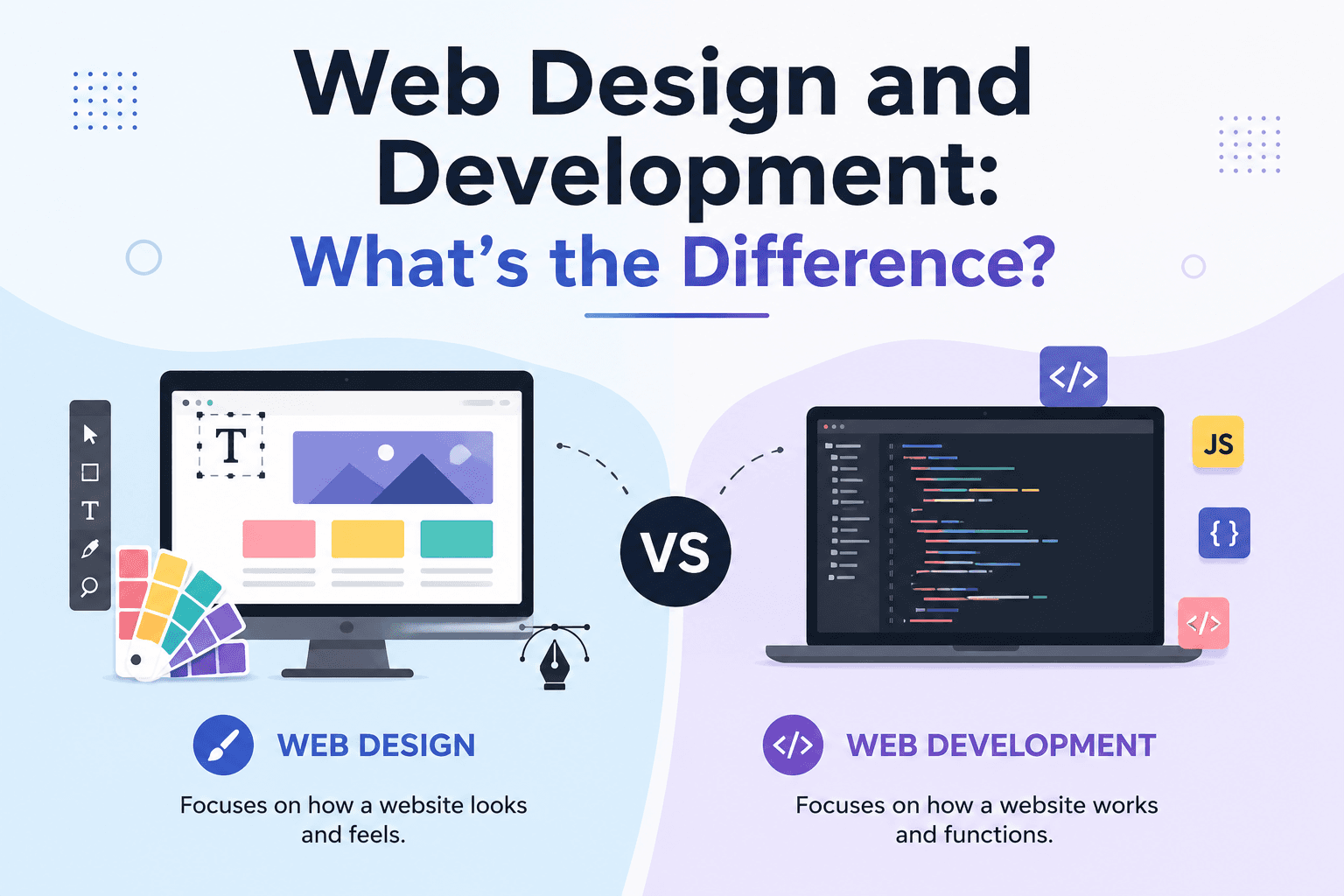 Web Design and Development: What's the Difference?