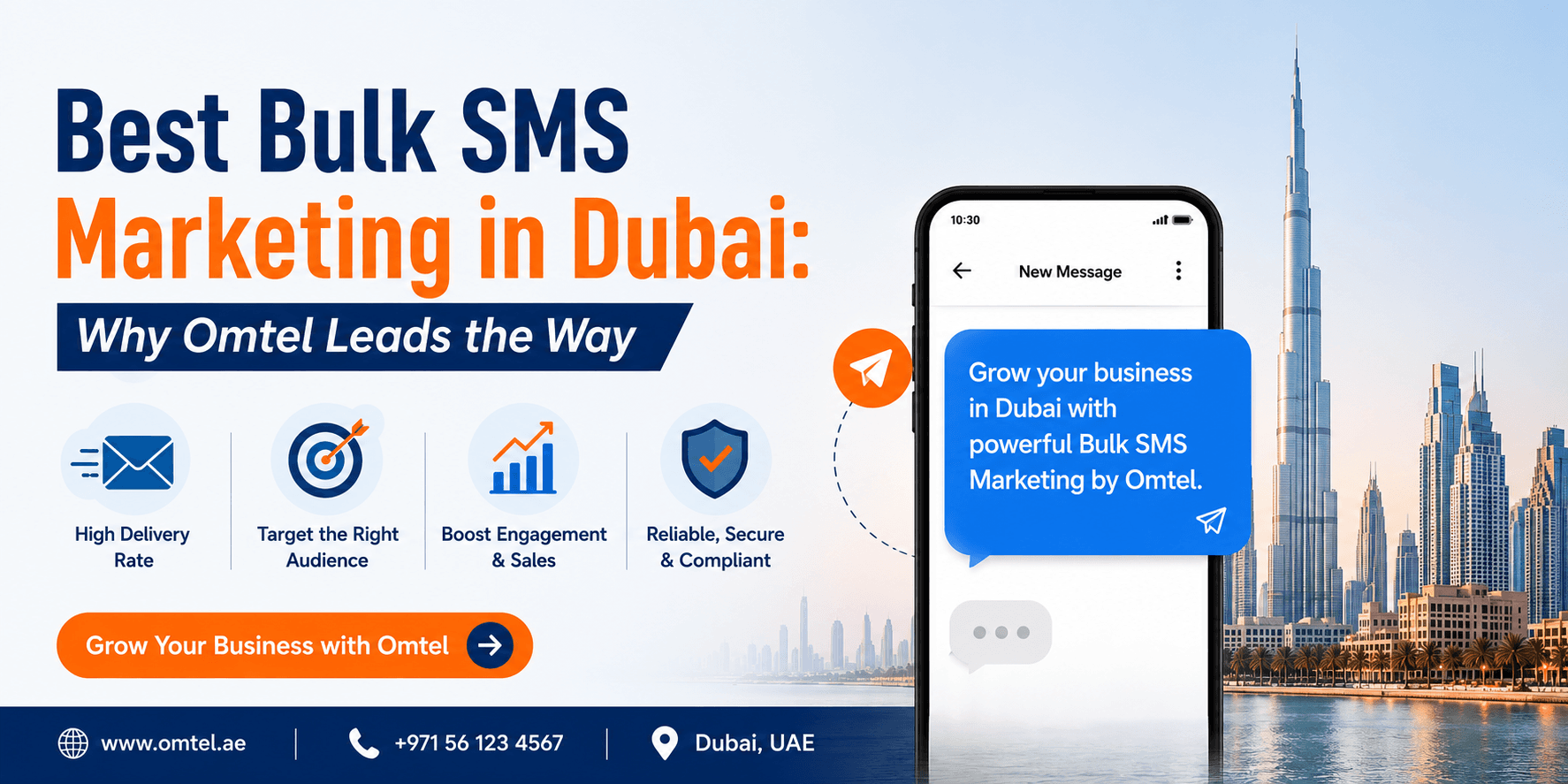 Best Bulk SMS Marketing in Dubai: Why Omtel Leads the Way