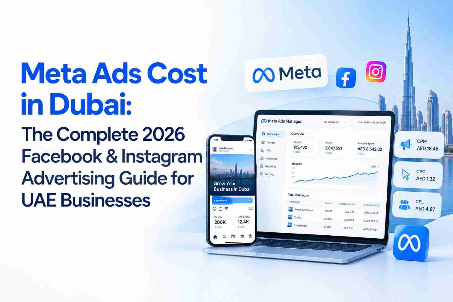 Meta Ads Cost in Dubai: The Complete 2026 Facebook & Instagram Advertising Guide for UAE Businesses