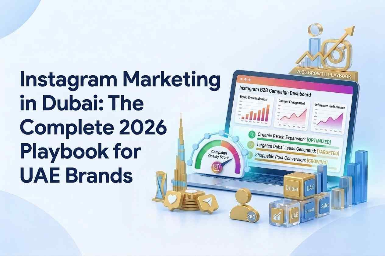 Instagram Marketing in Dubai: The Complete 2026 Playbook for UAE Brands