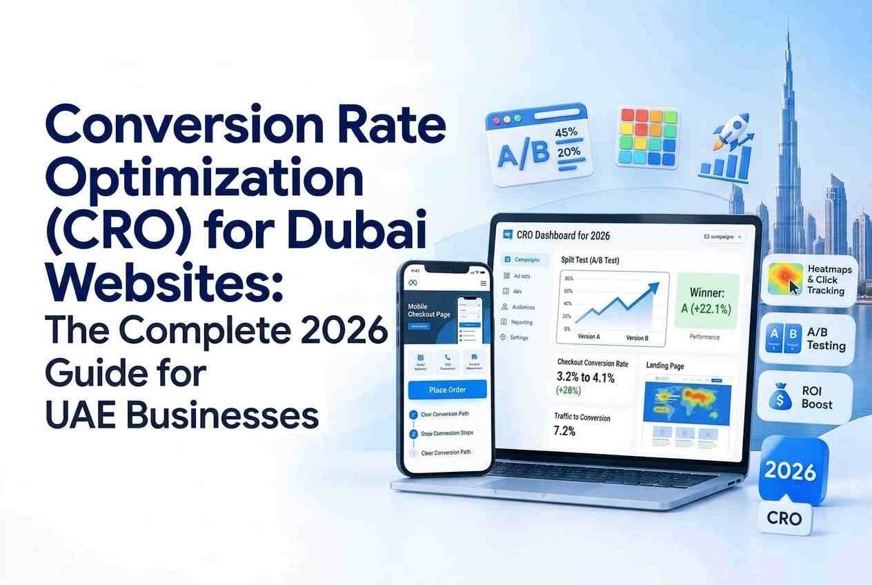 Conversion Rate Optimization (CRO) for Dubai Websites: The Complete 2026 Guide for UAE Businesses