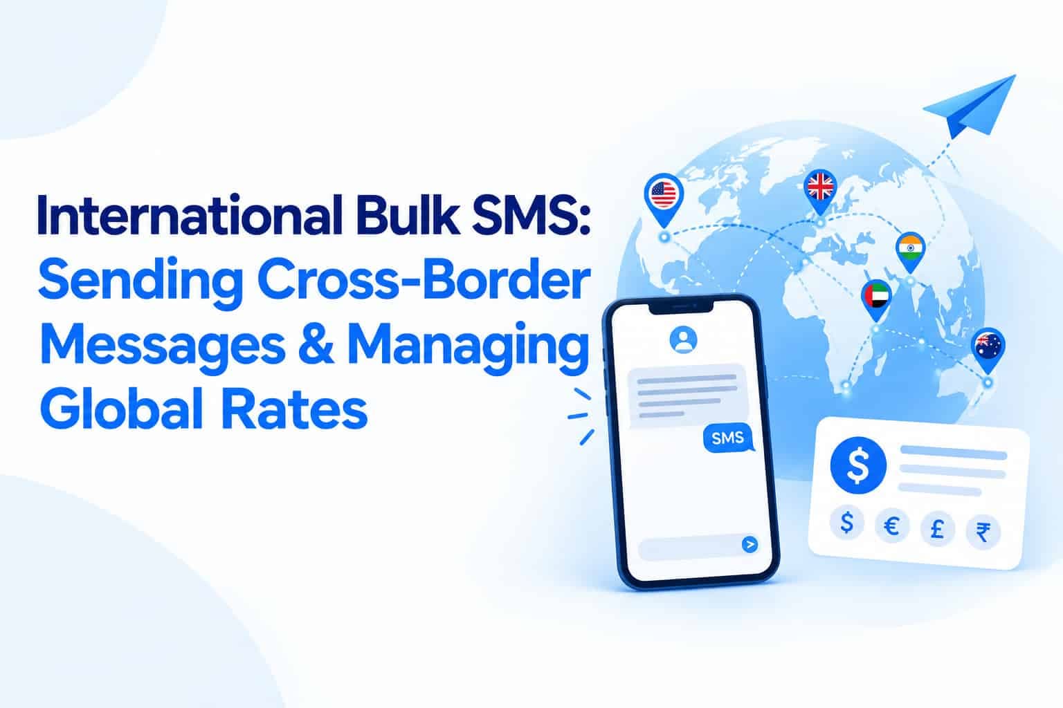 International Bulk SMS: Sending Cross-Border Messages & Managing Global Rates