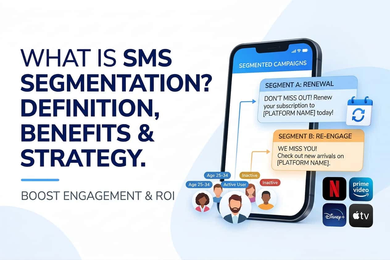 What Is SMS Segmentation? Definition, Benefits & Strategy for Bulk SMS