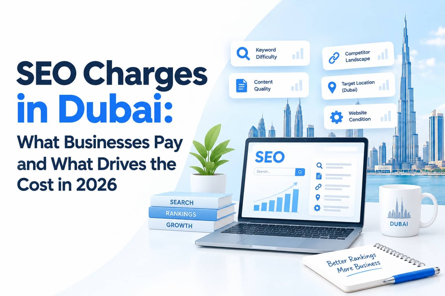 SEO Charges in Dubai: What Businesses Pay and What Drives the Cost in 2026