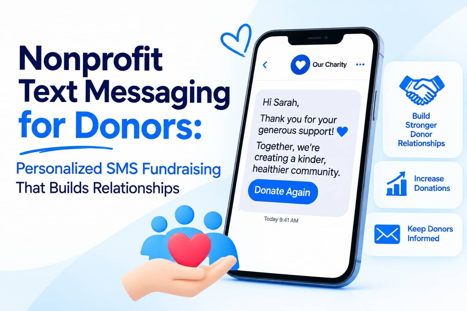 Nonprofit Text Messaging for Donors: Personalized SMS Fundraising That Builds Relationships