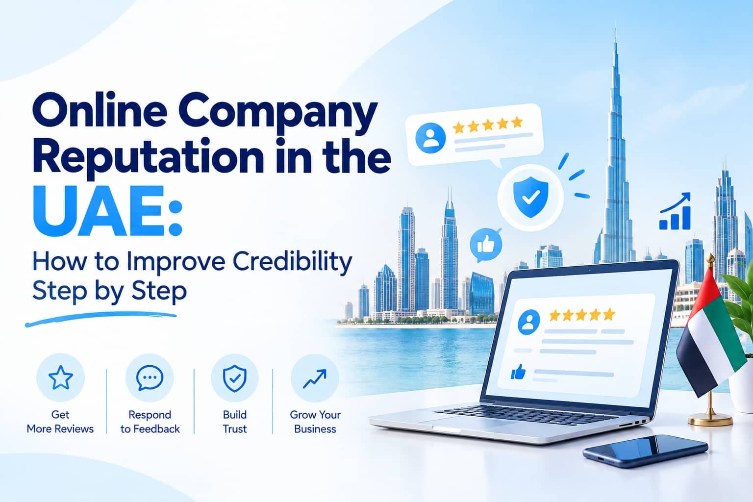 Online Company Reputation in the UAE: How to Improve Credibility Step by Step