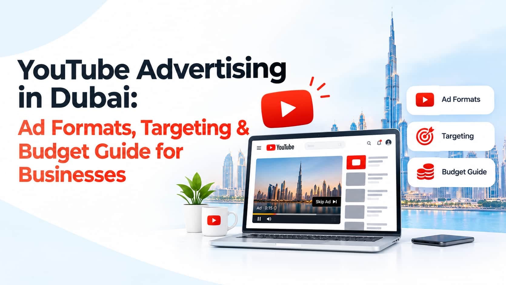 YouTube Advertising in Dubai: Ad Formats, Targeting & Budget Guide for Businesses