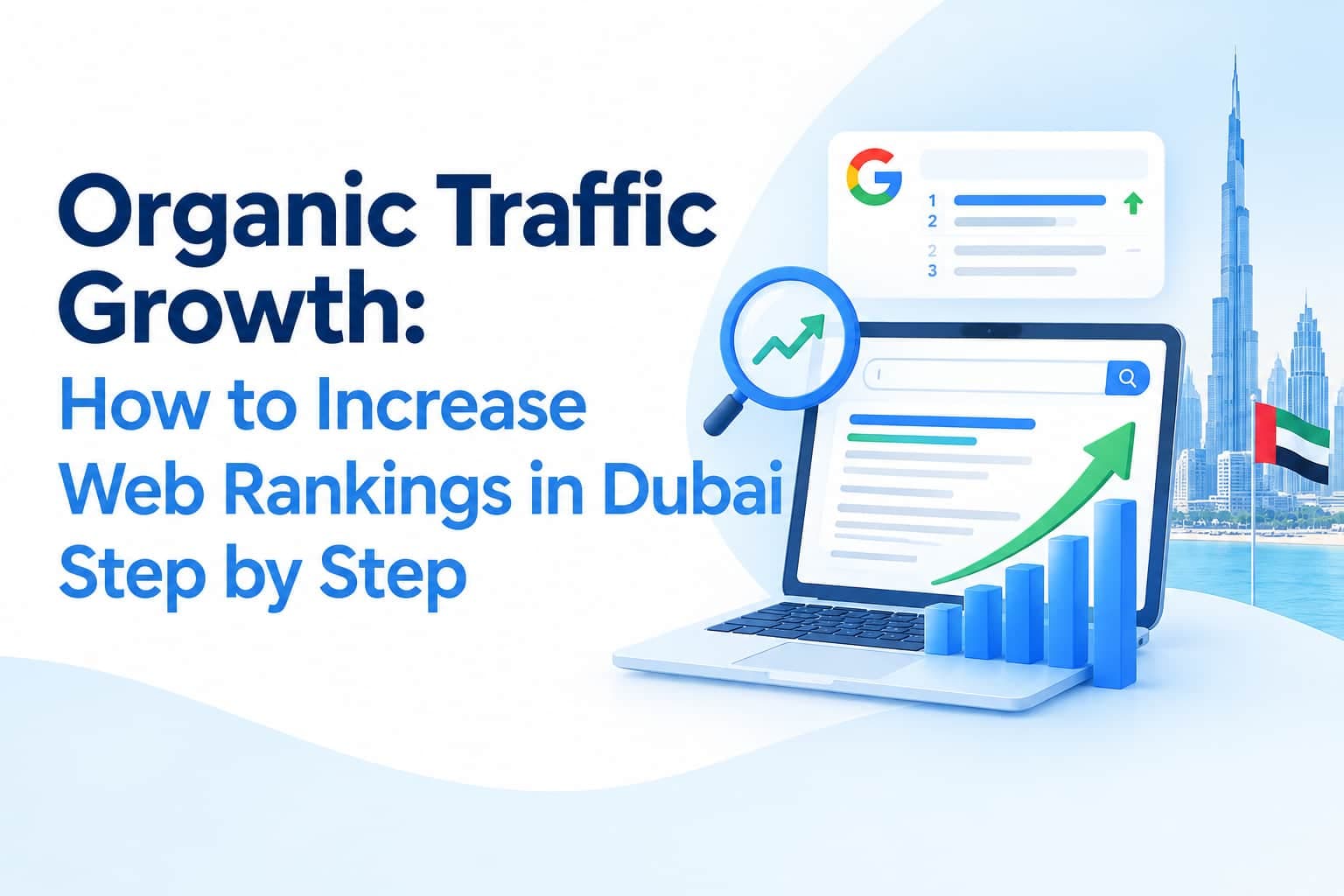 Organic Traffic Growth: How to Increase Web Rankings in Dubai Step by Step