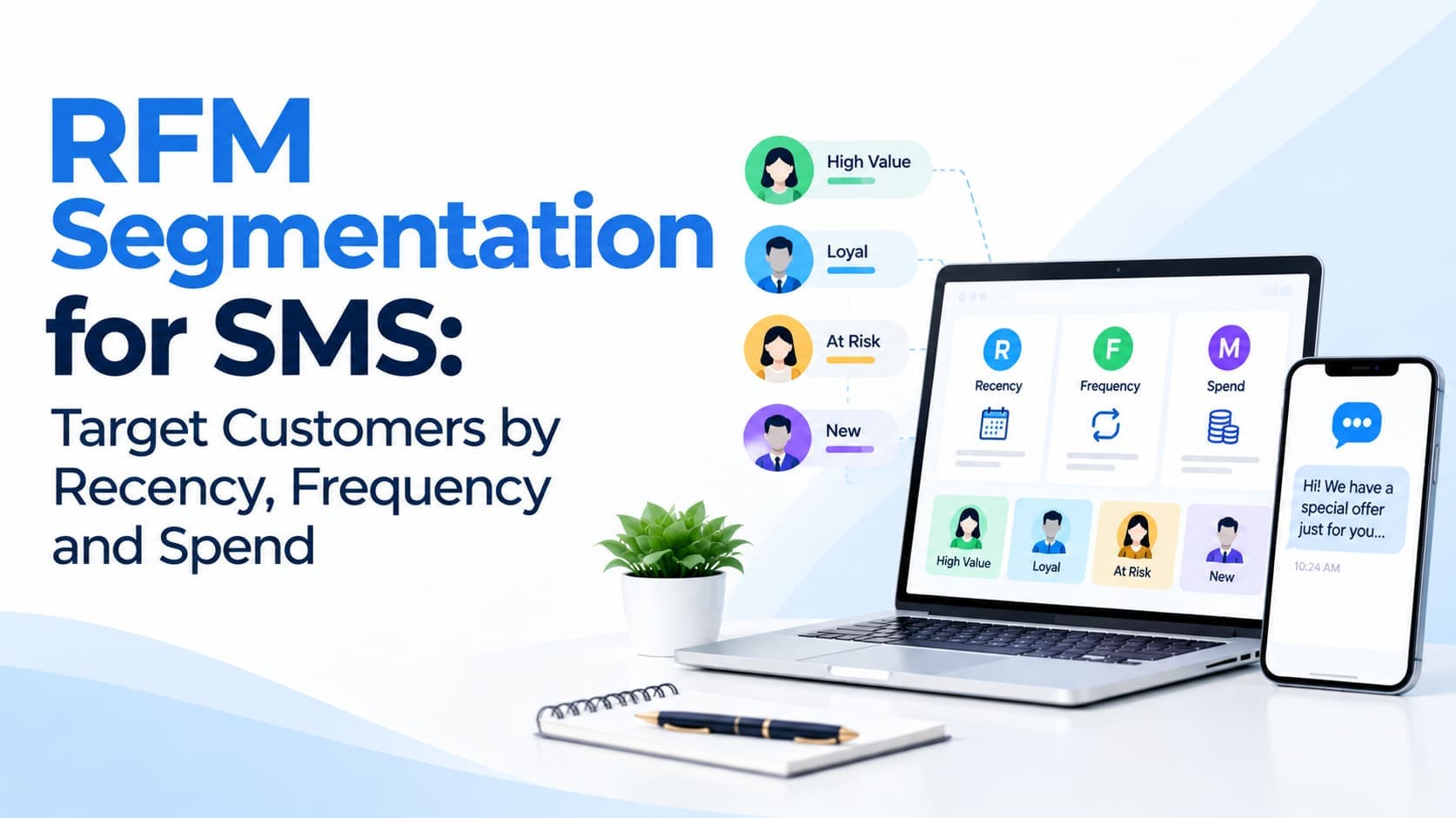 RFM Segmentation for SMS: Target Customers by Recency, Frequency and Spend