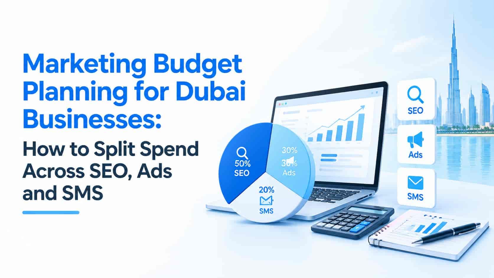 Marketing Budget Planning for Dubai Businesses: How to Split Spend Across SEO, Ads and SMS