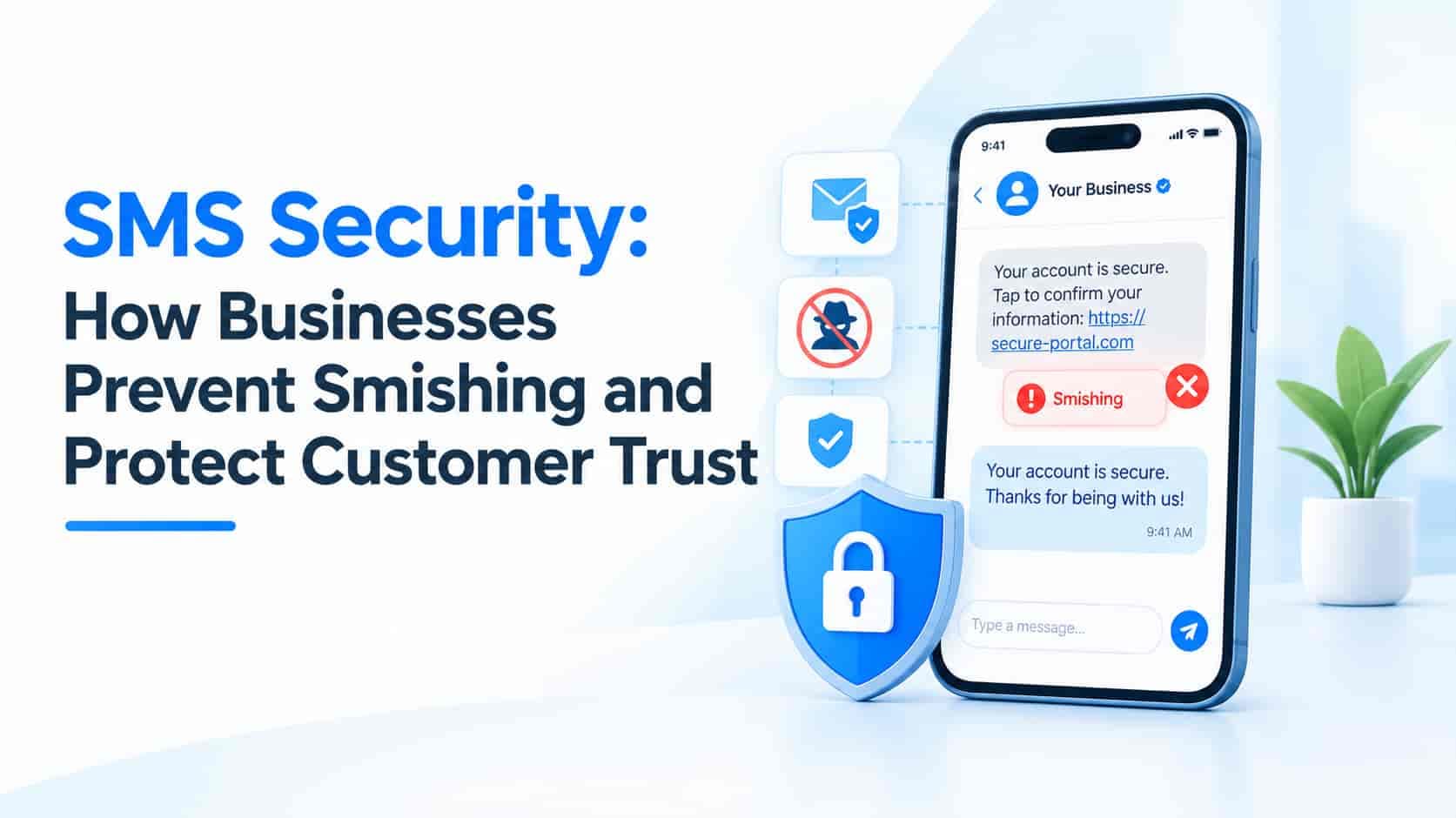 SMS Security: How Businesses Prevent Smishing and Protect Customer Trust
